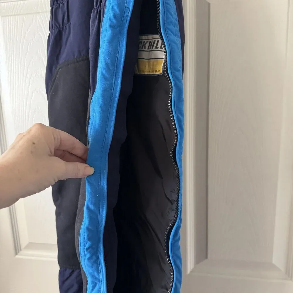 Backhill Kids 9/10 Snow Bib Ski Winter Warm Pockets Outdoor Active Cabin Core